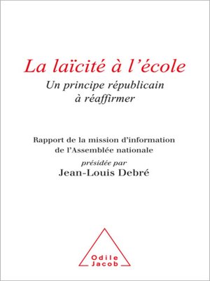 cover image of La Laïcité à l'école